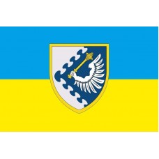 Прапор ПвК Захід (жовто-блакитний)
